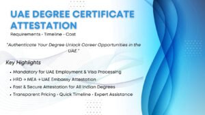 certificate attestation in dubai