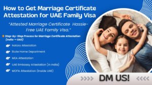 marriage certificate attestation in dubai
