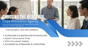 True Copy Attestation in Dubai