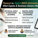 Physical vs. Digital MOFA Attestation in the UAE: What Expats & Business Owners Must Know