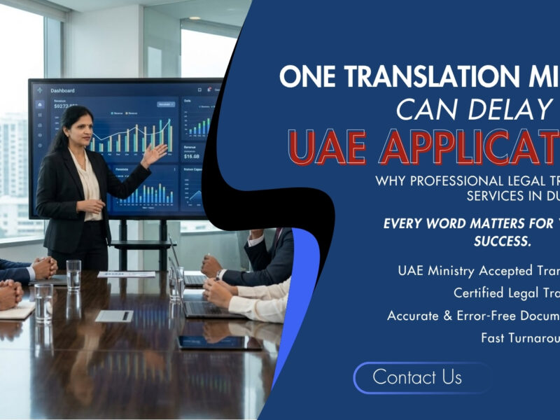 Legal Translation Services in UAE