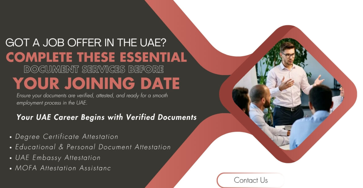 Mofa Attestation Services in UAE