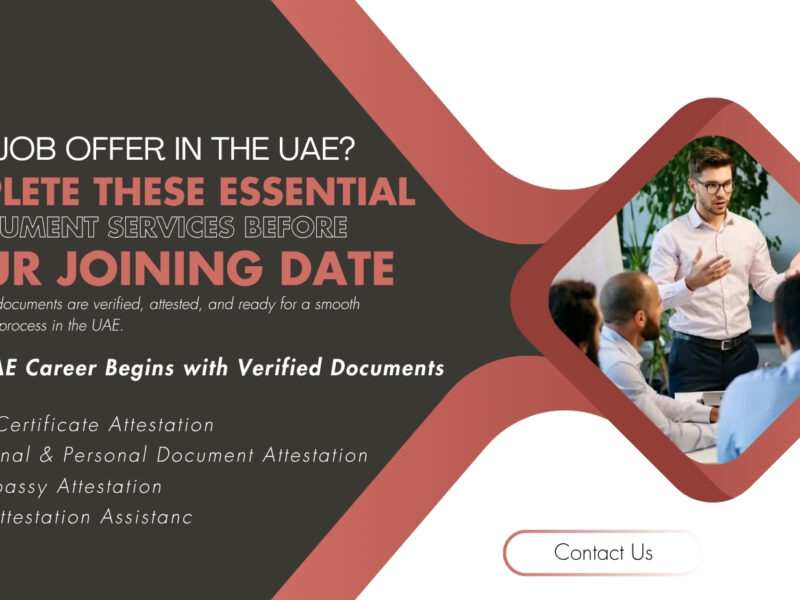 Mofa Attestation Services in UAE