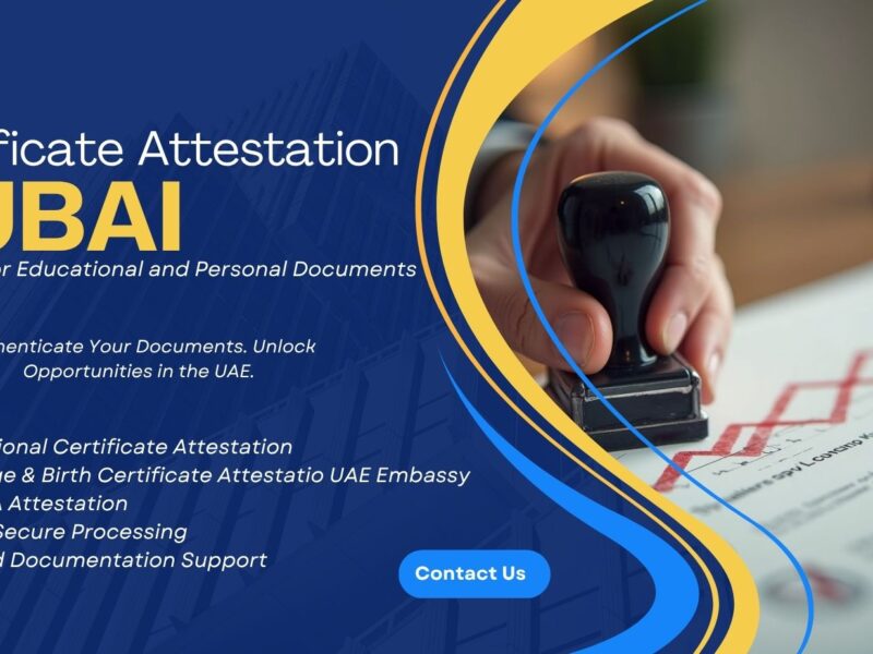 degree certificate attestation in dubai