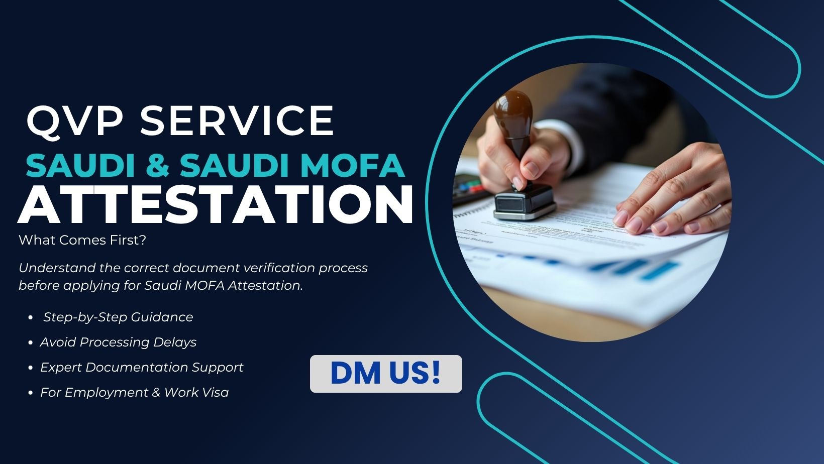 Saudi MOFA Attestation