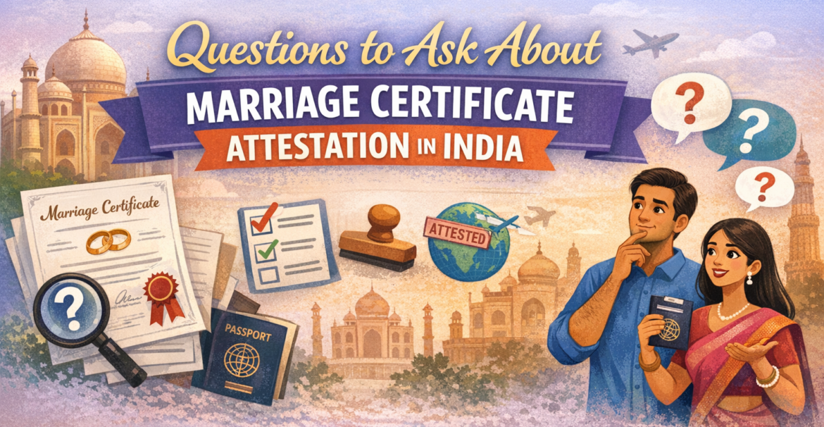 Marriage Certificate Attestation