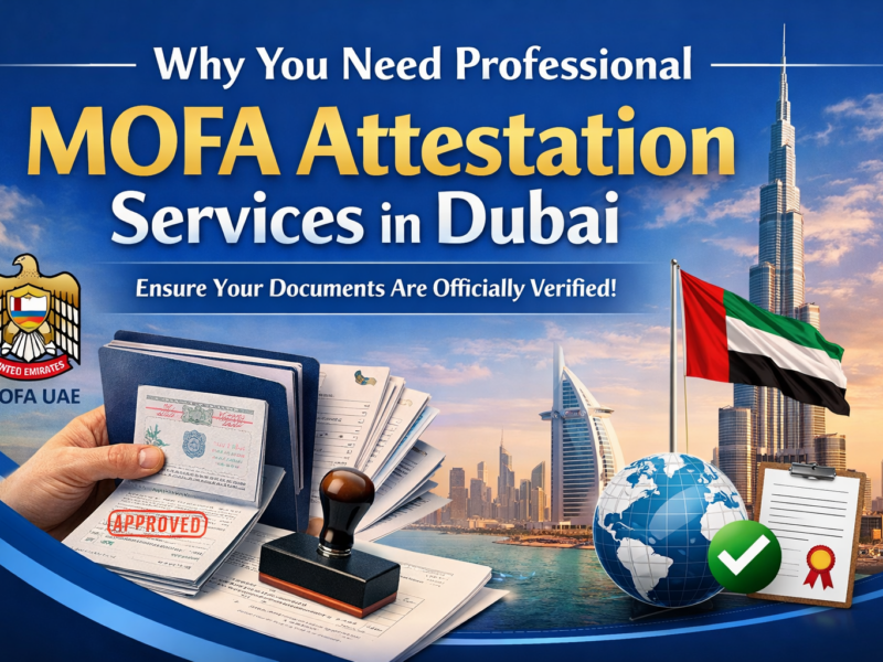 Mofa Attestation Services in UAE