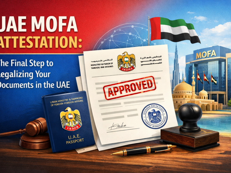 mofa attestation in uae