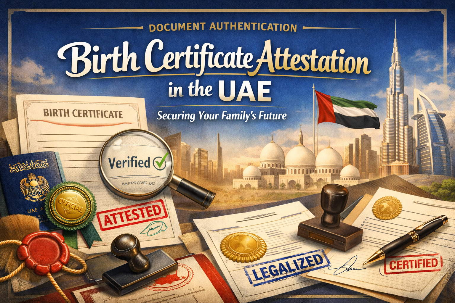 birth certificate attestation in dubai